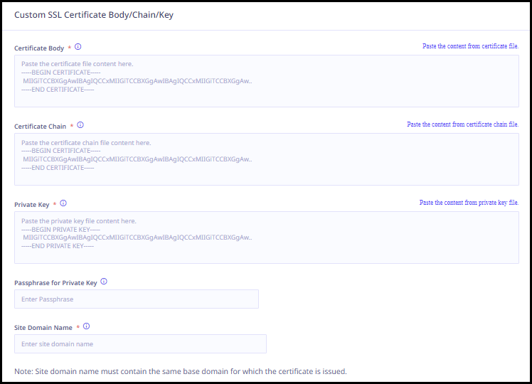 Add custom certificate 2