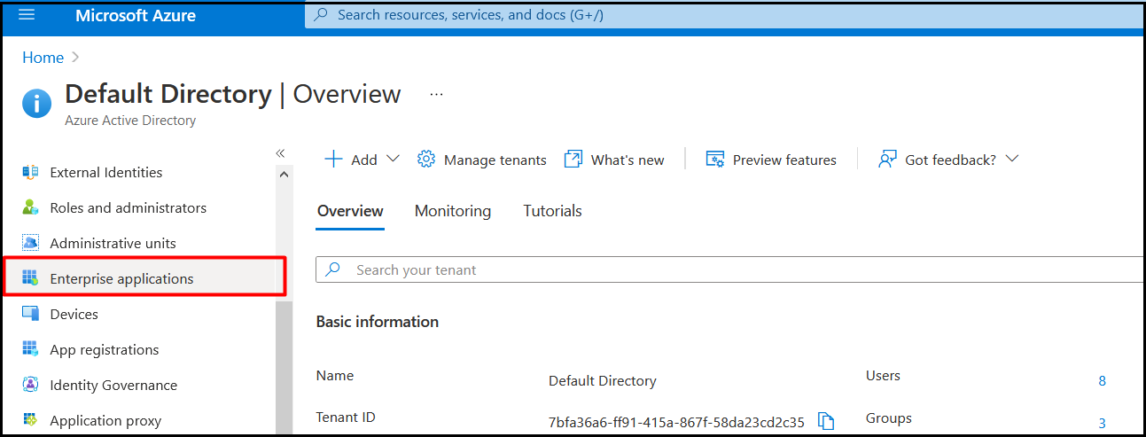 Select enterprise applications