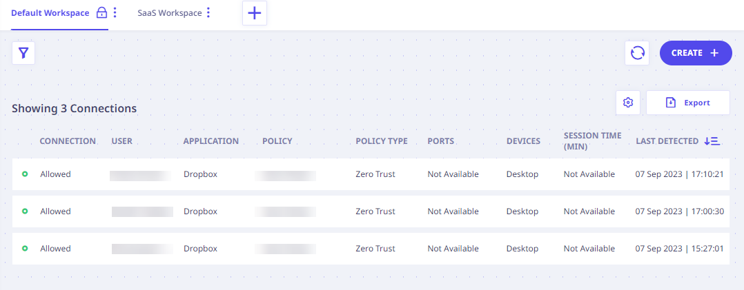 Tabular view 2.0.5