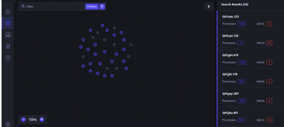 Running a saved query